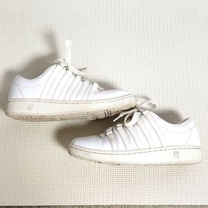 K-SWISS Women's White Classic  Luxury Edition Low Sneaker Shoe size 6.5